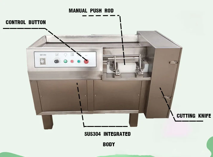Frozen Meat Dicing Machine Frozen Meat Dicing Machine