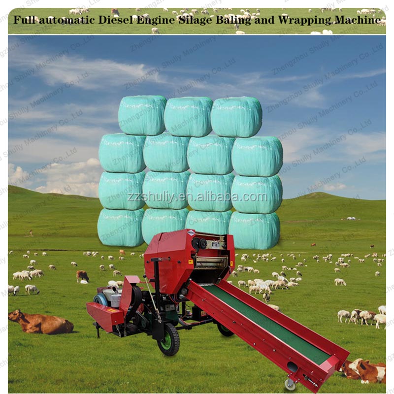 corn silage baler and wrapper corn silage baler and wrapper