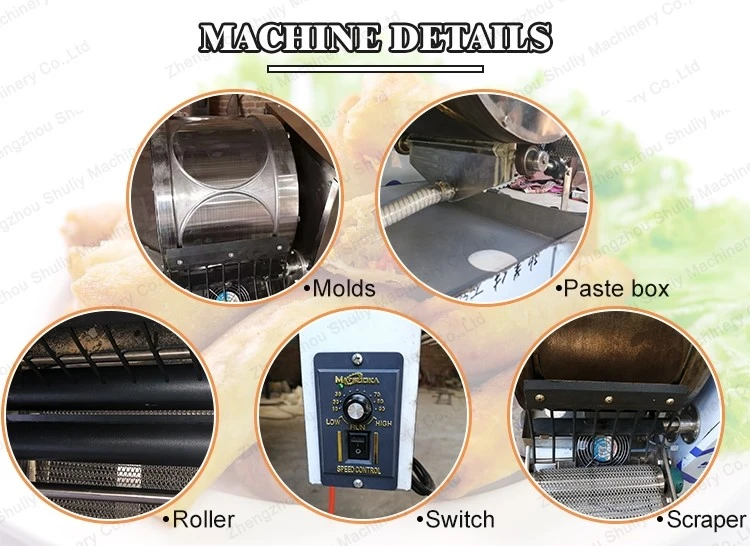 Spring roll sheet making machine Spring roll sheet making machine