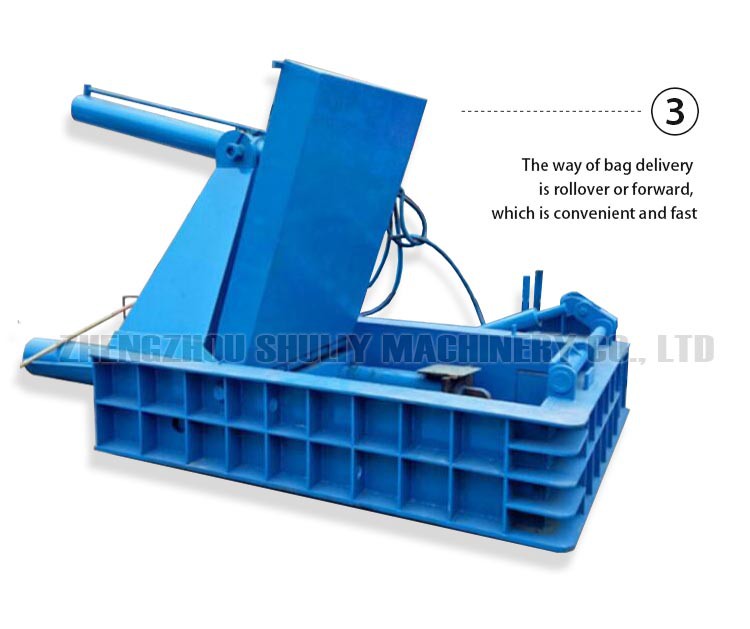 Metal scrap baling machine Metal scrap baling machine