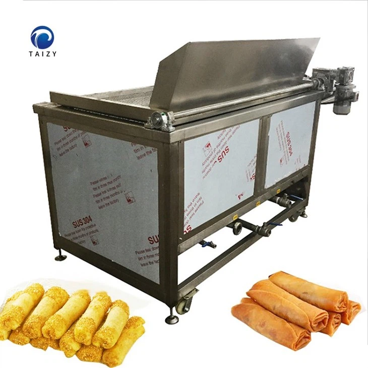 spring roll frying machine