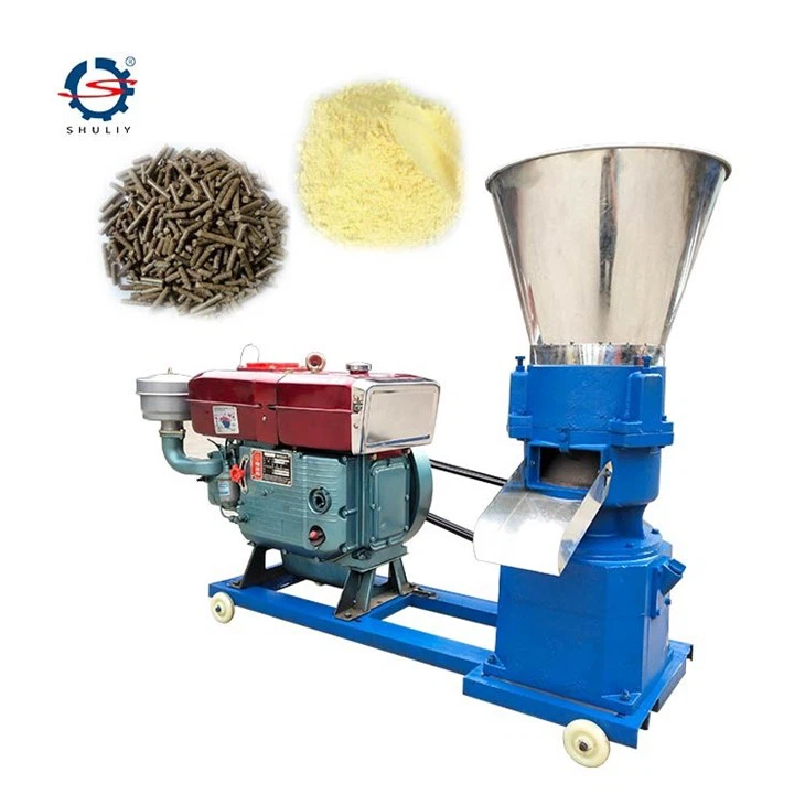 flat die pellet machine2