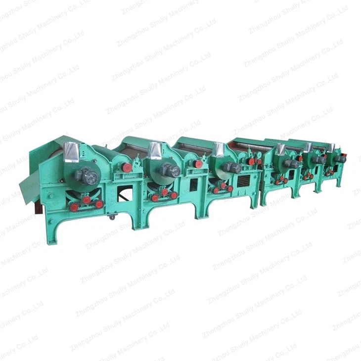 Waste textile cotton recycling machine3
