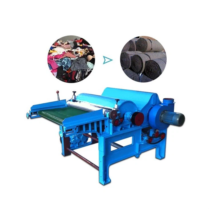 Waste textile cotton recycling machine2