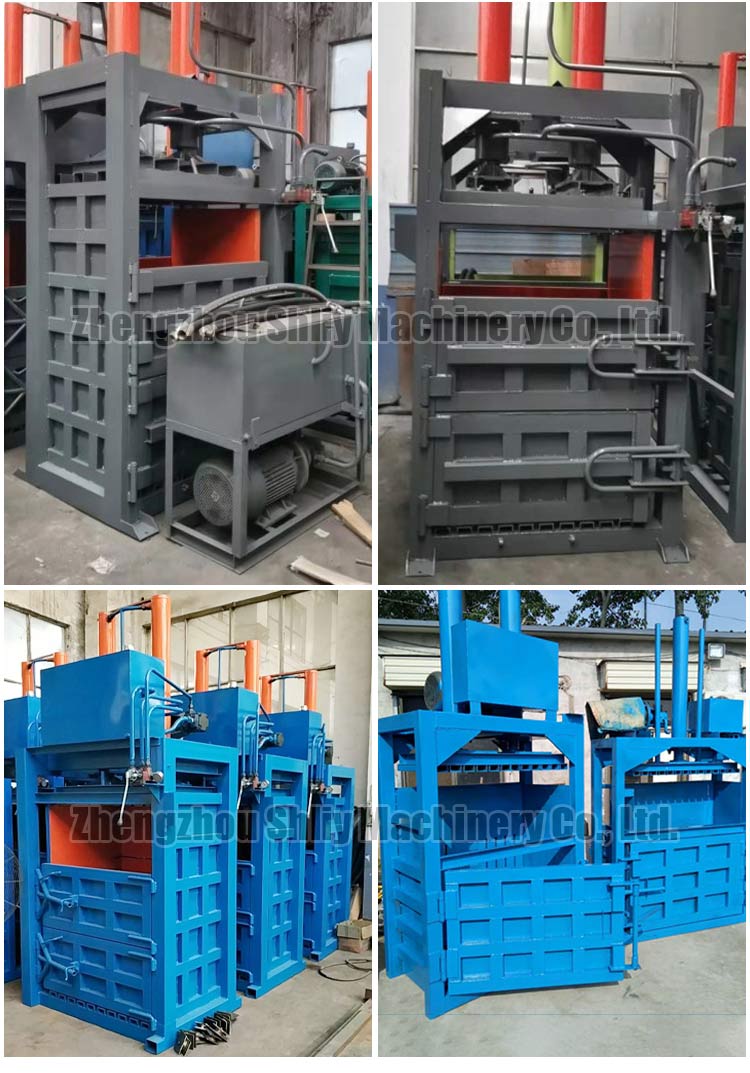 vertical baling press machine vertical baling press machine