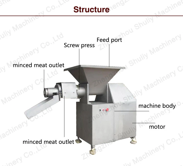 Industrial meat and bone separator Industrial meat and bone separator